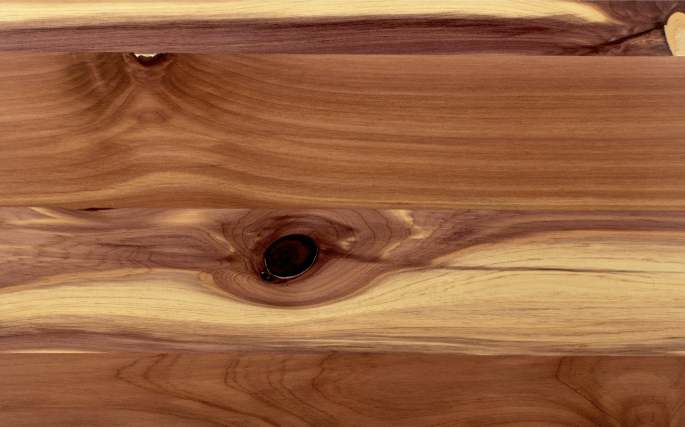 Aromatic Cedar wood grain